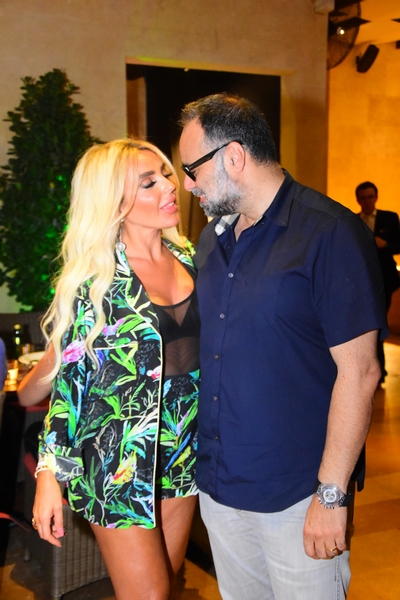 Nathaly Safy and Rabih Rahal at The View
